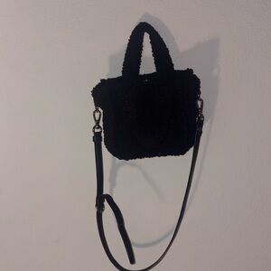 Art Class Textured Black Mini Bag